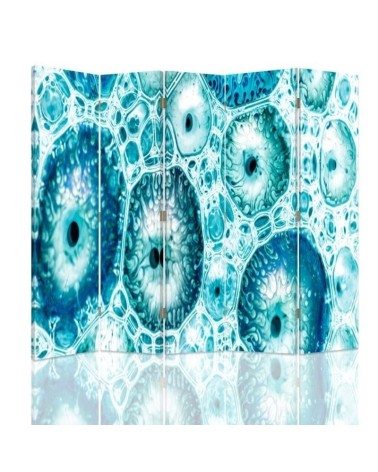 Double-sided screen - Blue pattern | FEEBY