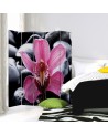 Parawan Zen z kwiatem orchidei - feeby.pl