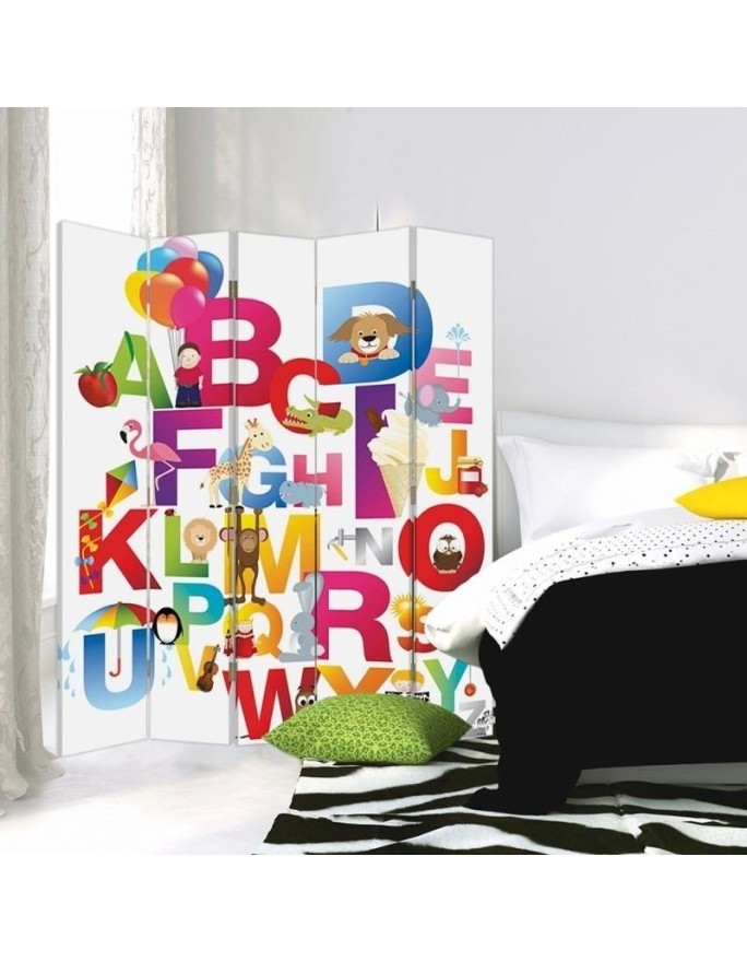 Parawan Kolorowy alfabet - feeby.pl
