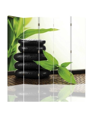 room divider - Pyramid of black stones | FEEBY