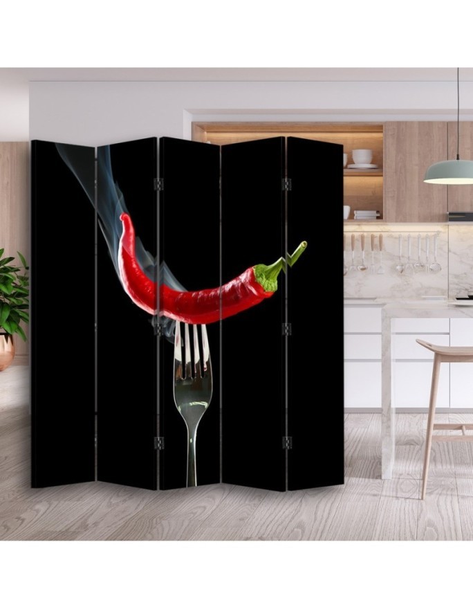 Parawan Papryczka chili na widelcu - feeby.pl