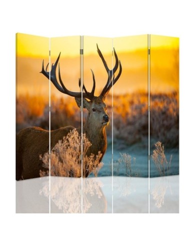 Multipart screen - Deer in winter | FEEBY