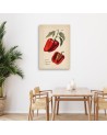 Obraz do kuchni na ścianę - Warzywa Vintage Papryka | Feeby.pl