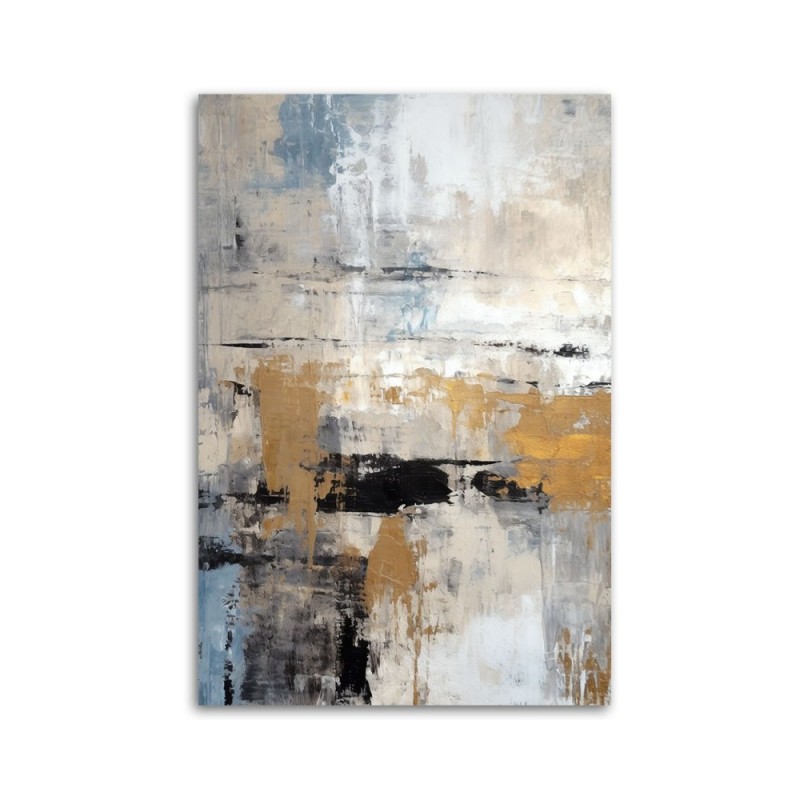 Obraz do salonu - Abstrakcja Złoto Glamour | Feeby.pl