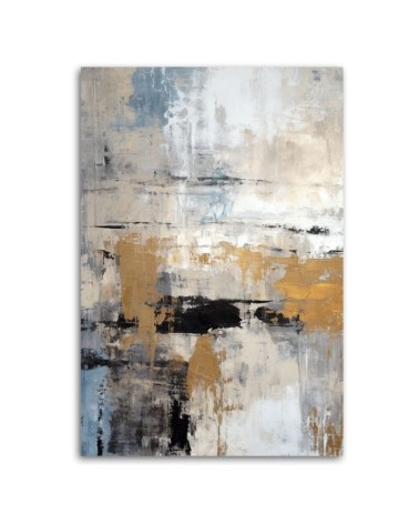 Obraz do salonu - Abstrakcja Złoto Glamour | Feeby.pl