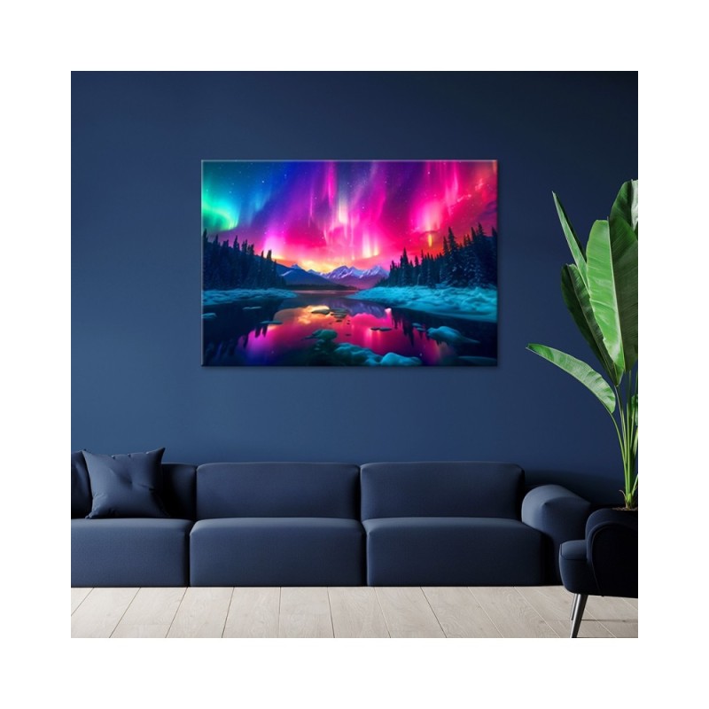 Obraz na ścianę do pokoju - Abstrakcyjne niebo krajobraz | Feeby.pl