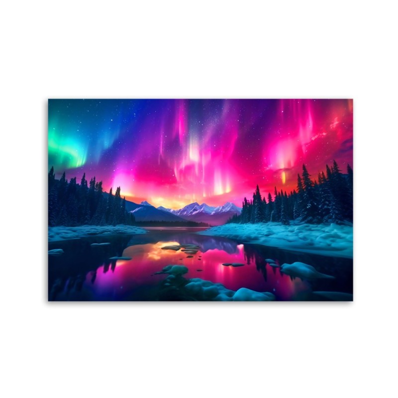 Obraz na ścianę do pokoju - Abstrakcyjne niebo krajobraz | Feeby.pl