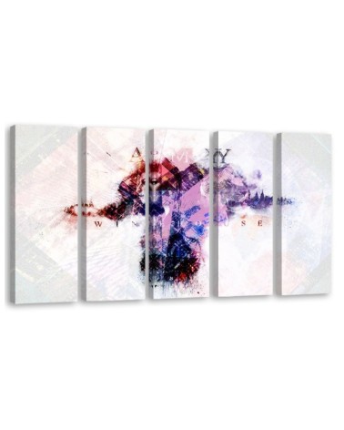 Living room canvas print - Amy Winehouse Singer | FEEBY