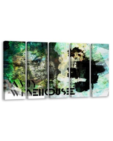 Modern canvas print - Amy Winehouse Singer | FEEBY