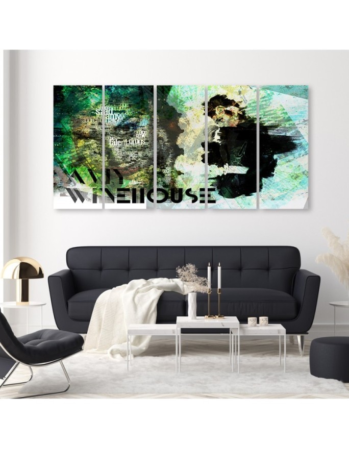 Modern canvas print - Amy Winehouse Singer | FEEBY