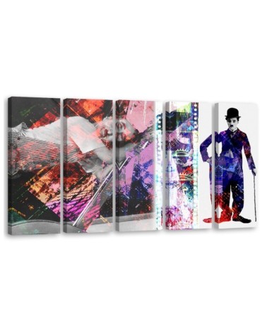Canvas print for room - Charlie Chaplin Actor | FEEBY