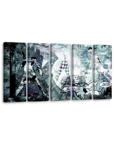 Print on canvas - Freddie Mercury Singer | FEEBY
