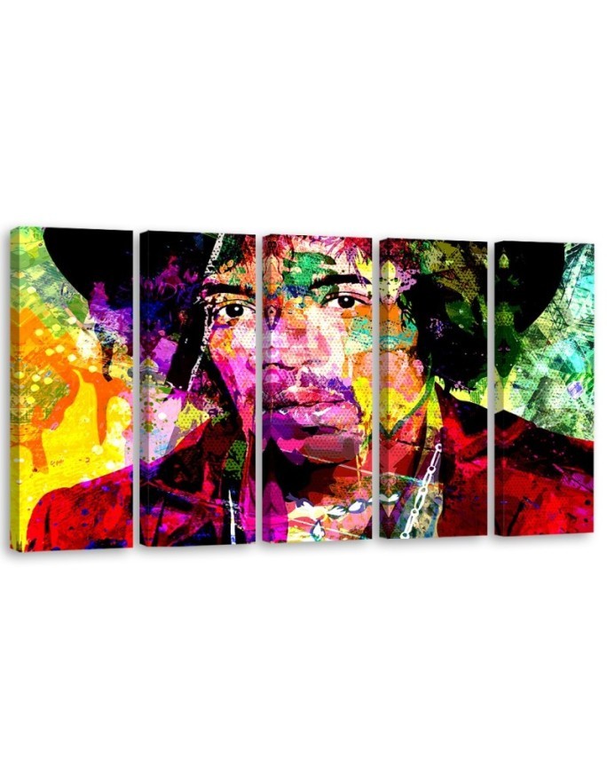 Obraz na płótnie canvas - Jimmy Hendrix Muzyka | Feeby.pl