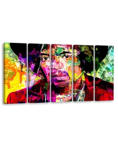 Canvas print - Jimmy Hendrix Music | FEEBY