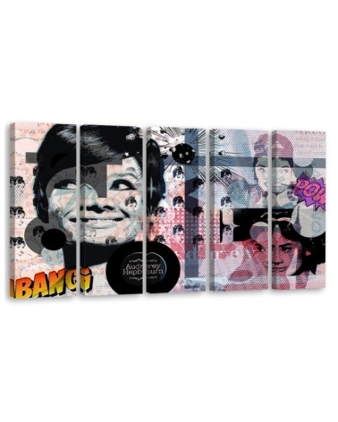 Print on canvas - Audrey Hepburn Actress | FEEBY