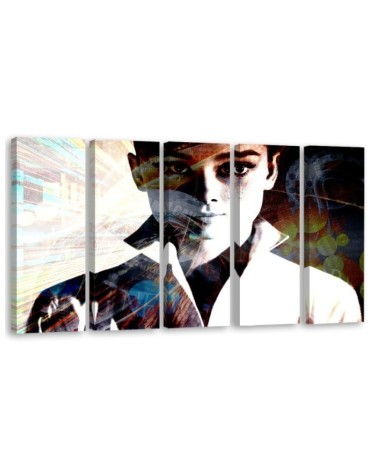 Print on canvas - Audrey Hepburn | FEEBY
