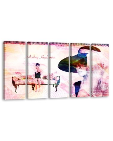 Print on canvas - Audrey Hepburn | FEEBY