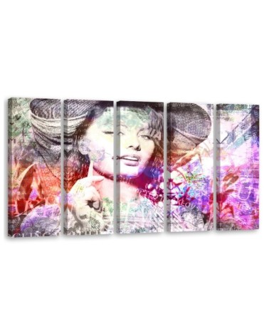 Modern canvas print - Sophia Loren | FEEBY