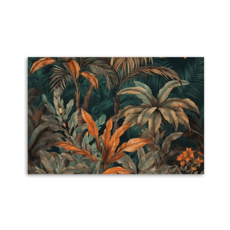 Nowoczesny obraz na płótnie - Palmy w dżungli pejzaż | Feeby.pl