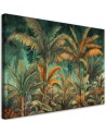 Wall painting for a room - Palm trees in a jungle landscape | FEEBY
