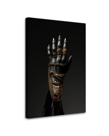 Picture on canvas - Gold jewellery | FEEBY