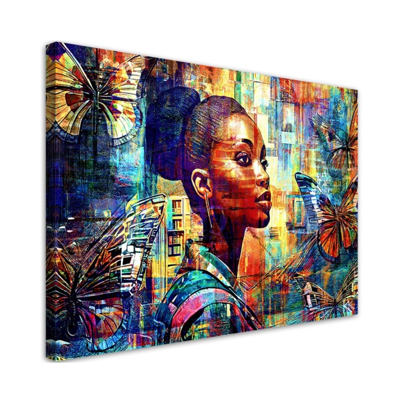 Obraz do sypialni - Afrykańska Kobieta Glamour | Feeby.pl