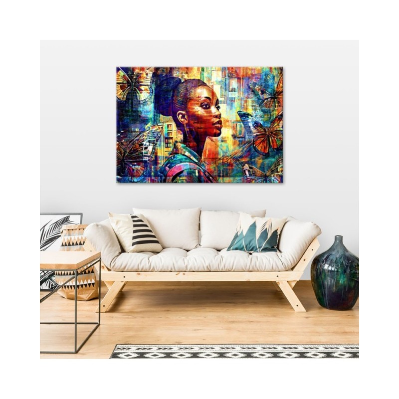 Obraz do sypialni - Afrykańska Kobieta Glamour | Feeby.pl