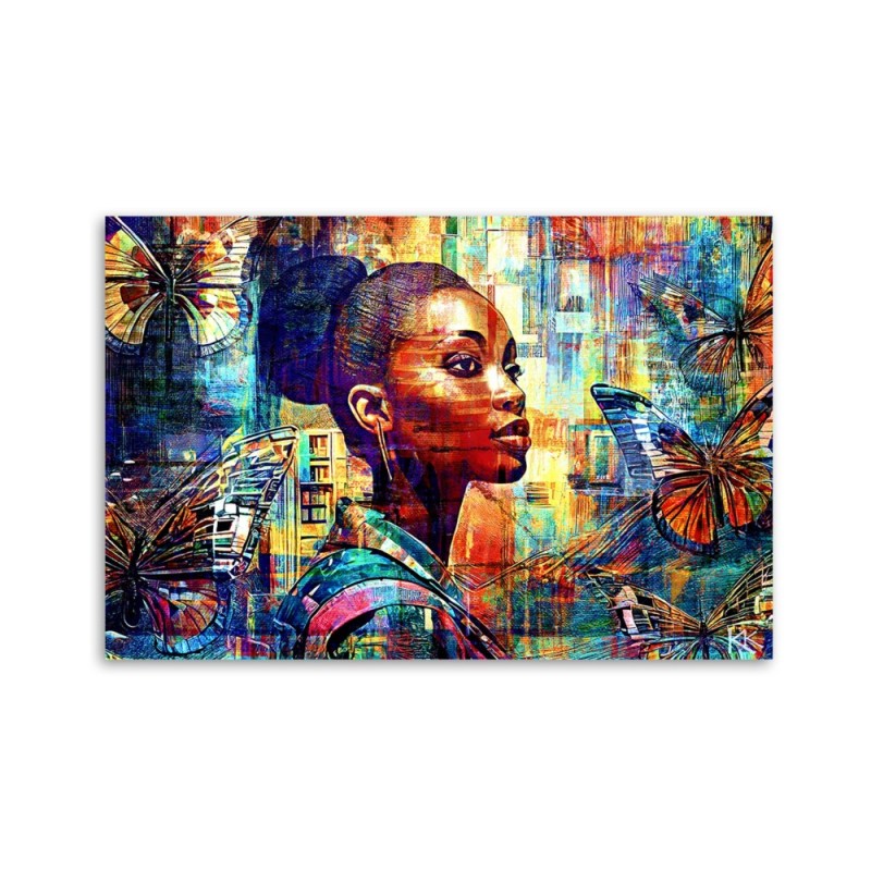 Obraz do sypialni - Afrykańska Kobieta Glamour | Feeby.pl