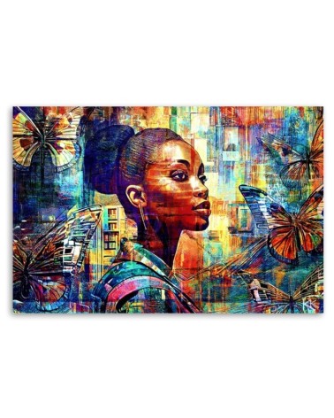 Obraz do sypialni - Afrykańska Kobieta Glamour | Feeby.pl
