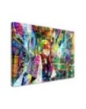 Stylowy obraz - Kobieta w masce Glamour | Feeby.pl