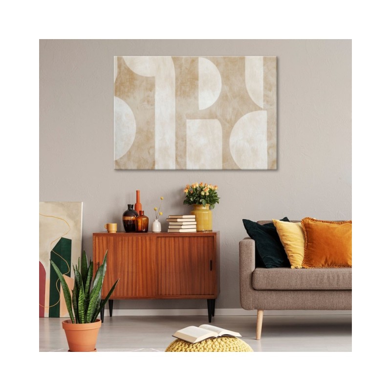 Obraz na płótnie Canvas - Jasna Abstrakcja Retro | Feeby.pl