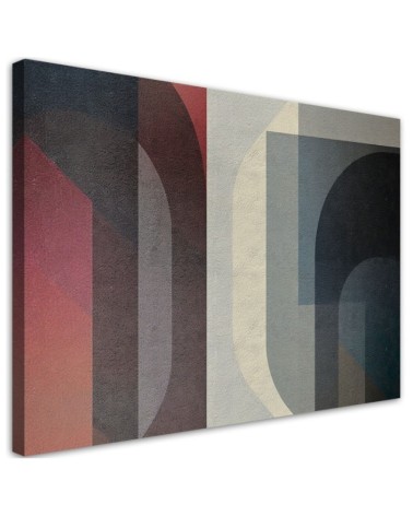Nowoczesny obraz do sypialni - Abstrakcja Retro | Feeby.pl