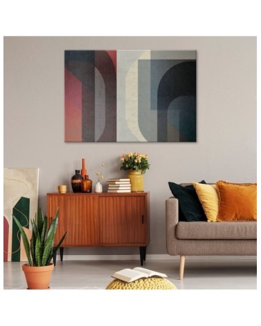 Nowoczesny obraz do sypialni - Abstrakcja Retro | Feeby.pl