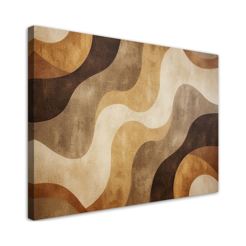 Obraz do salonu - Abstrakcja w stylu boho | Feeby.pl