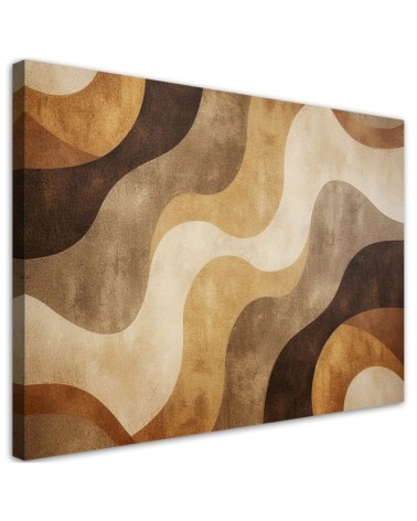 Obraz do salonu - Abstrakcja w stylu boho | Feeby.pl