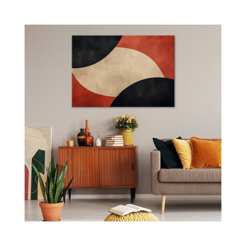 Obraz do sypialni - Abstrakcja w stylu Vintage | Feeby.pl