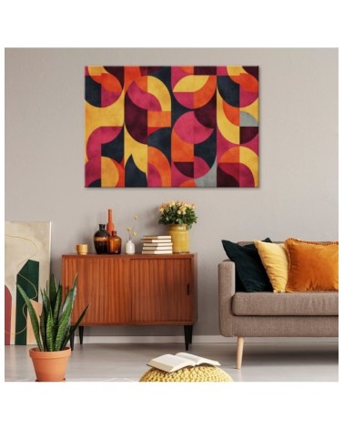 Obraz nowoczesny - Kolorowa Mozaika Retro | Feeby.pl