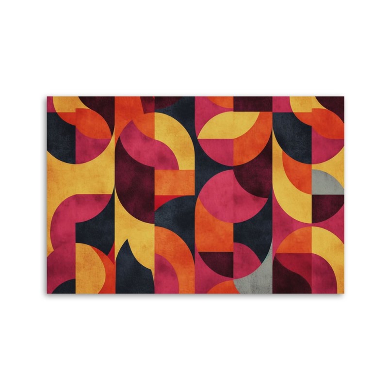 Obraz nowoczesny - Kolorowa Mozaika Retro | Feeby.pl