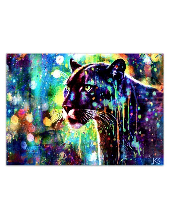Wallpaper - Black panther Abstraction | FEEBY