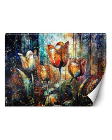 Wall mural - Flowers Abstract Colorful | FEEBY