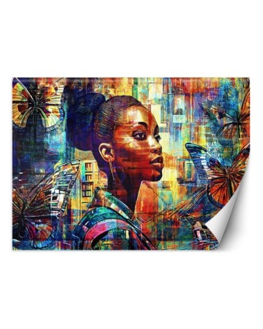 Stylish wallpaper - African Woman Glamour | FEEBY