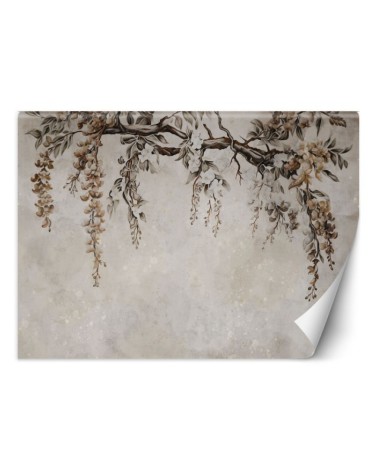 Wall mural for bedroom - Acacia flowers | FEEBY