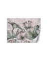 Fashionable wallpaper - Leaves on concrete background | FEEBY