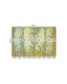 Wall mural - Boho columns and leaves | FEEBY