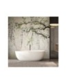Fashionable wallpaper - Hanging flowers minimalism | FEEBY