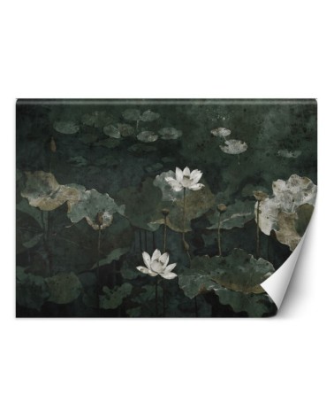 Wall mural - Vintage water lilies | FEEBY