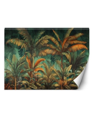 Modern wall mural - Palm trees in jungle landscape | FEEBY