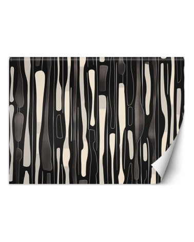 Stylish wallpaper - Black and white abstraction | FEEBY