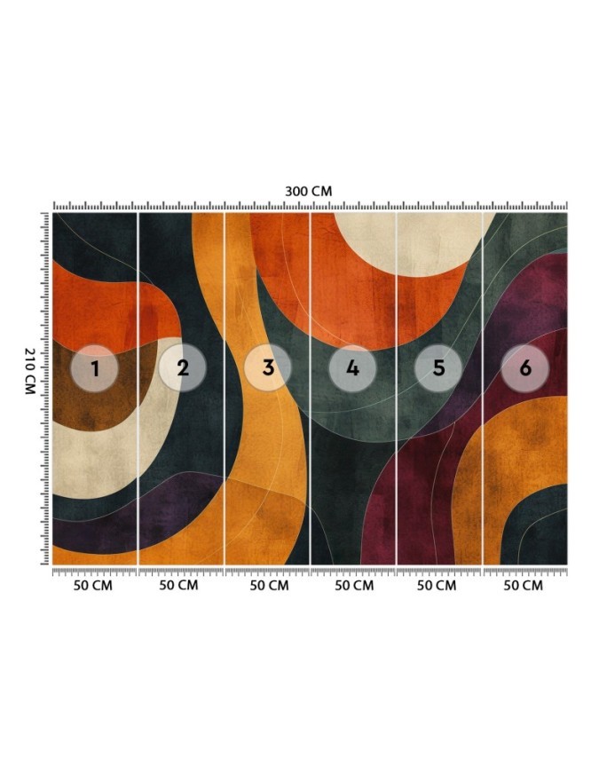 Fototapeta do salonu - Nowoszesne kształty geometria | Feeby.pl