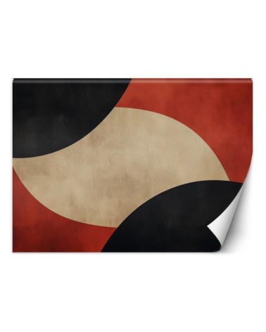 Stylish wallpaper - Round vintage shapes abstract | FEEBY